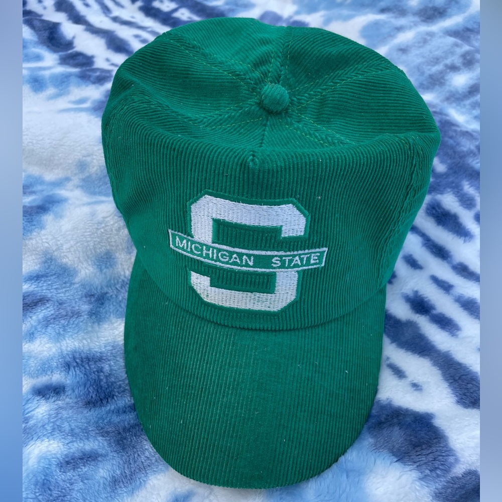 UNIVERSITY SQUARE - MICHIGAN STATE SNAPBACK - truly unique, vintage MADE IN USA
